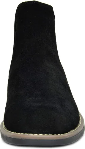 Miniatura 4 de Bruno Marc - Botines tipo Chelsea de gamuza y piel para hombre