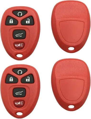 Miniatura 9 de Funda de llave de repuesto Compatible con Chevy Suburban Tahoe Traverse / GMC Acadia Yukon / Cadillac Escalade SRX / Buick Enclave / Saturn Outlook