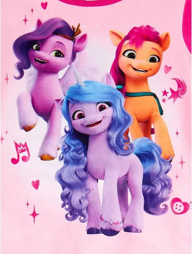 Miniatura 2 de My Little Pony Conjunto de pijama de 2 piezas para niñas, Rosado