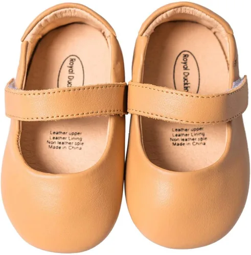 Zapatos de bebé de cuero genuino para niñas y niños pequeños Mary Jane Zapatos de caminar Prewalker princesa vestido de boda zapatos zapatos de