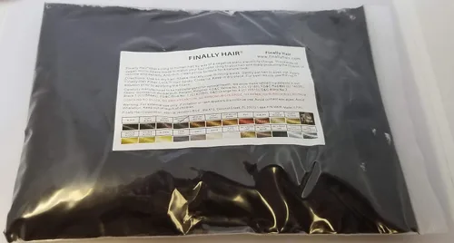 Miniatura 9 de Finally Hair Bolsa de recarga de fibras, 1.98 oz de corrector de pérdida de cabello premium en una bolsa de repuesto (negro)