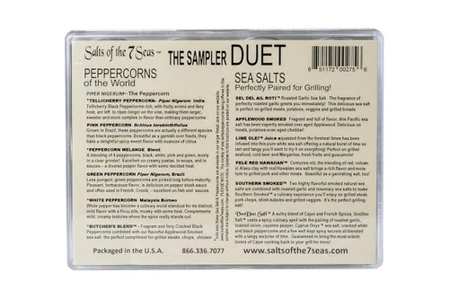 Miniatura 2 de The Duet Sampler - Salas de mar y pimienta emparejadas para asar