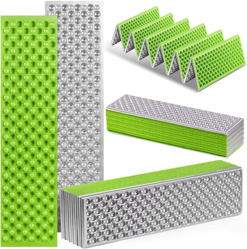 Miniatura 7 de Almohadillas de Espuma para Acampar para Dormir, Colchón de Espuma de Celda Cerrada Plegable para Acampar, Colchoneta Impermeable para Dormir al