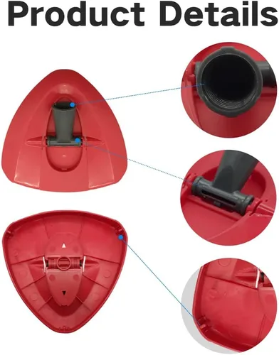 Miniatura 4 de Accesorios de repuesto compatibles con O-ceda 1 sistema de tanque Spin Mop 1 Mango 1 Base