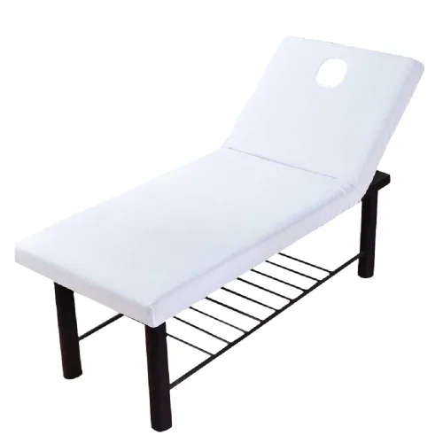 Miniatura 4 de Sólida mesa de salón de masaje, sábana bajera ajustable elástica con cubierta completa con agujero
