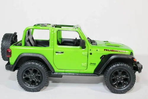 Miniatura 8 de KiNSMART - Vehículo de juguete de réplica de modelo fundido a presión a escala 1:34, 5 pulgadas, 4x4 todo terreno Jeep Wrangler Rubicon