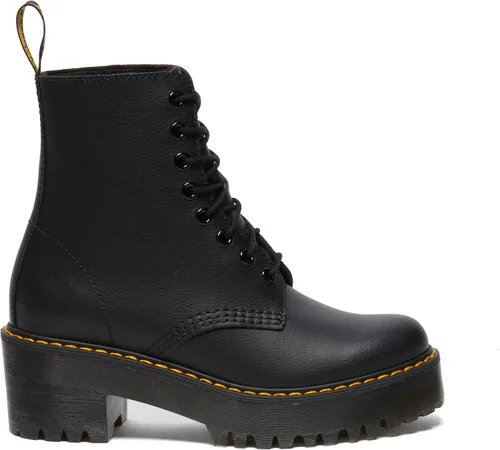 Miniatura 6 de Dr. Martens Botas con tacón y 8 ojales para mujer, estilo militar