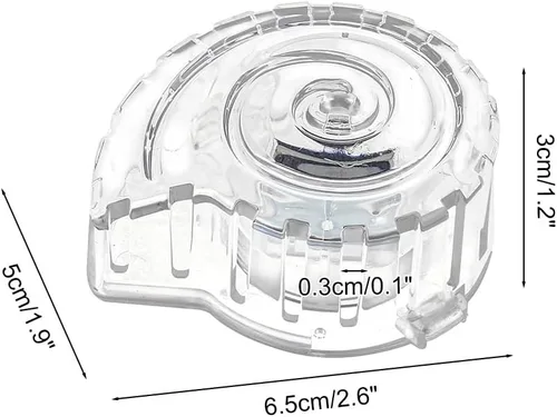 Miniatura 4 de MiOYOOW Planaria - Trampa transparente para caracoles de acuario natural para acuario, tanque de peces, diminuta sanguijuela de caracol