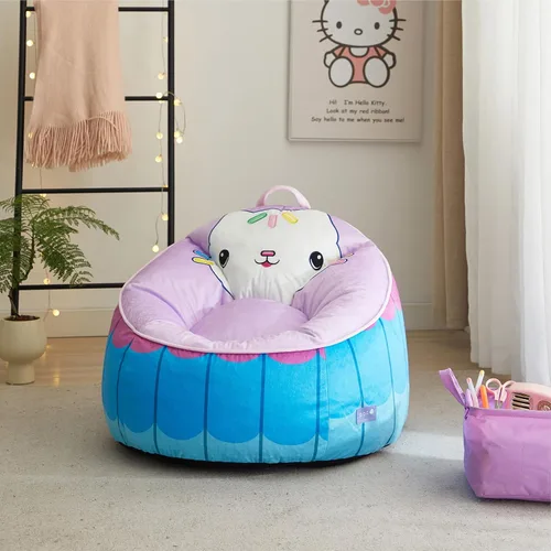 Miniatura 6 de Batman Hillside by Pod - Cómodo puf para niños, tela duradera, ideal para salas de juegos y dormitorios