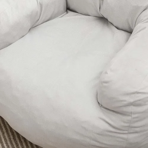 Miniatura 8 de Antetek Sillas puff para adultos y niños, moderna silla decorativa de tela de terciopelo ultra suave para sala de estar, dormitorio, apartamento