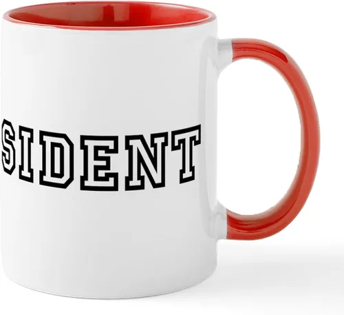 Miniatura 27 de CafePress MR. PRESIDENT - Taza de café de cerámica (11.0 fl oz)