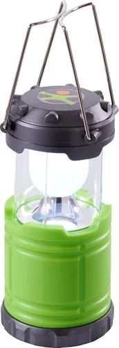 Miniatura 4 de HABA Linterna de campamento con asas resistentes para transportar y colgar con práctico compartimento de almacenamiento, elementos esenciales