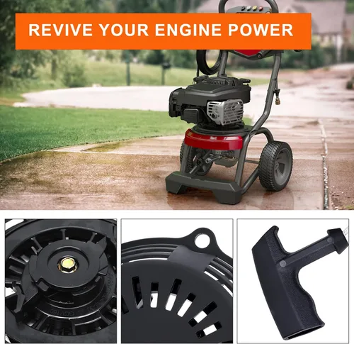 Miniatura 5 de Hipa GCV160 Conjunto de arranque de retroceso compatible con Honda GCV 160 GCV135 EN2000 HRU19 GC135 GC160 EN2000 motor generador cortacésped