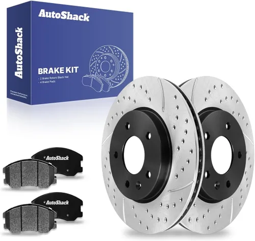 Miniatura 15 de AutoShack Rotores de freno delanteros de cerámica Reemplazo para Suzuki XL-7 2007-2009 Chevrolet Equinox 2012-2015 Captiva Sport 2008-2010 Saturn