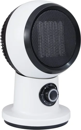 Miniatura 9 de Simple Deluxe Calentador de espacio portátil, calentador de cama y manta para interiores, calentamiento rápido de 3 segundos de 1200 W, soplador