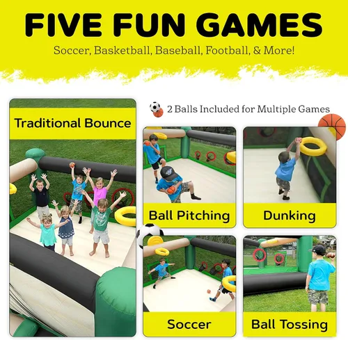 Miniatura 2 de Casa recreativa para brincar de Island Hopper Sports & Hops