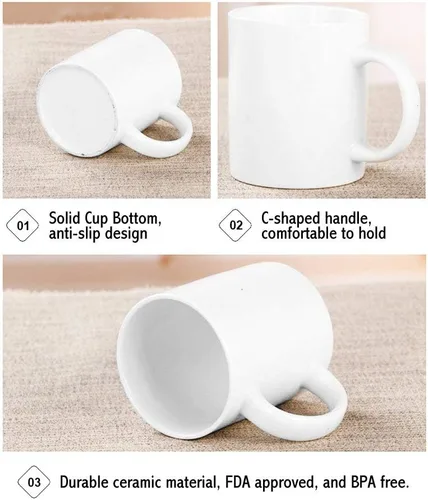 Miniatura 7 de InterestPrint Taza de café personalizada para papá con nombres de los niños, taza de Feliz Navidad de tus hijos pequeños favoritos, regalo