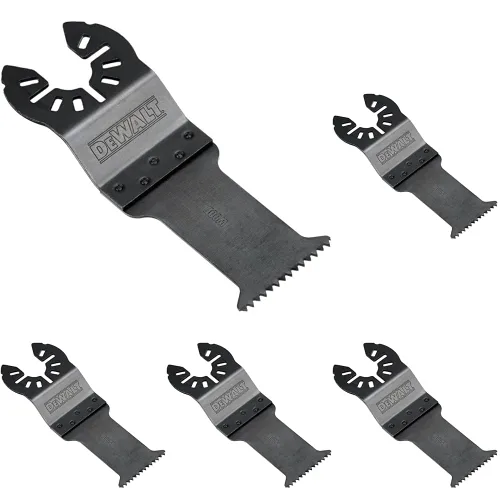 DEWALT Hoja oscilante para herramientas, corte rápido, madera (DWA4206) (paquete de 5)