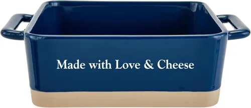 Miniatura 8 de Let's Make Memories Plato para hornear personalizado – Cazuela rectangular para hornear – Plato de horno de gres Kickasserole – Día de la Madre