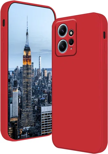 Miniatura 10 de Compatible con Xiaomi Redmi Note 12 4G Funda de silicona líquida verde oscuro, suave al tacto Teléfono Redmi Note 12 4G Funda de silicona a prueba