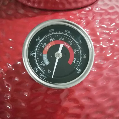 Miniatura 7 de Medidor de temperatura para parrilla de barbacoa, impermeable, cara grande para Kamado Joe, parrilla de carbón, acero inoxidable, 150-900 °F