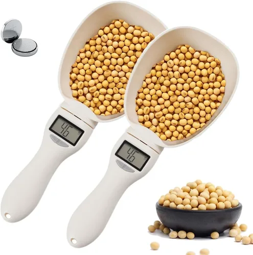 Miniatura 9 de Cuchara medidora digital, 2025 nueva escala de medición de alimentos de 28.22 oz/0.00 oz de alta precisión con pantalla LCD, cuchara medidora