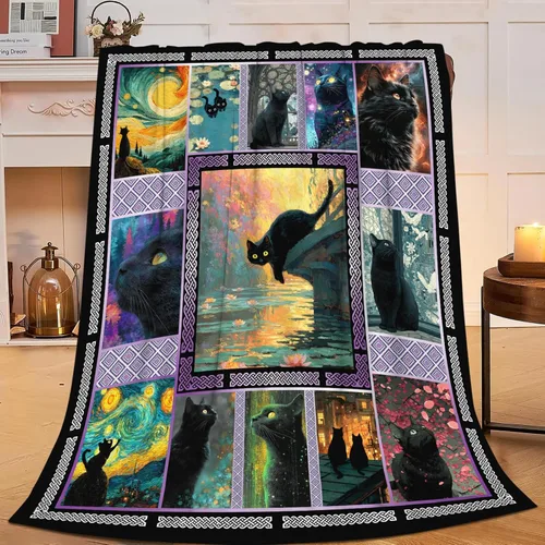 Miniatura 149 de Manta de Foca del Océano, Regalos de Focas para Niños, Niñas, Adultos, Mujeres y Hombres, Suave, Acogedora, Cálida, Felpa Esponjosa, Mullida