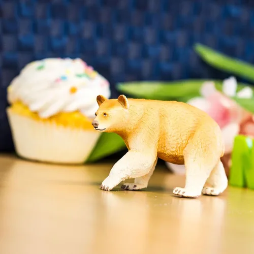 Miniatura 7 de Safari Ltd. Kermode - Figura detallada de oso espiritual de 4.5 pulgadas, juguete educativo para niños, niñas y niños a partir de 3 años