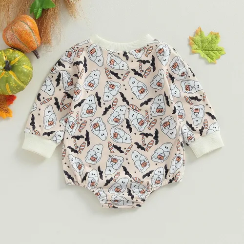 Miniatura 4 de Ropa de Pascua para bebé recién nacida, con bordado de conejo, sudadera con burbujas, traje de bebé niña