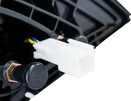 Miniatura 6 de Dependable Direct Espejo de puerta para el lado izquierdo del conductor, sin calefacción, funciona eléctricamente, plegable manual, sin pintar