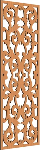 Miniatura 178 de Meadville Paneles decorativos de pared de madera con calado, 9 3/8 pulgadas de ancho x 24 3/8 pulgadas de alto x 1/4 de alto, aliso
