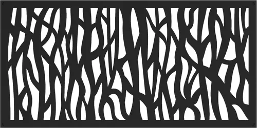 Barrette Outdoor Living 73030564 - Panel decorativo de pantalla estilo espiga, color negro