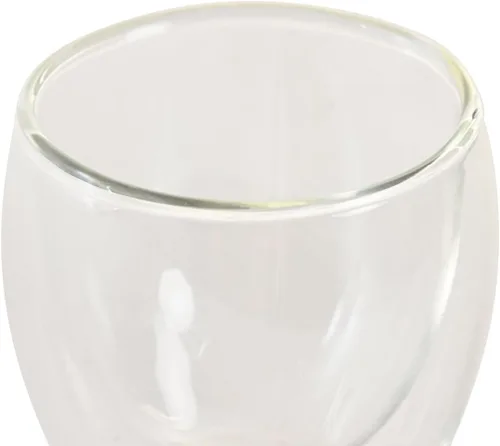 Miniatura 3 de Juego de 2 vasos de cristal 6,7 x 6,7 x 6,4 3.4 fl oz doble cara