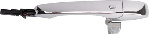 Miniatura 4 de TRQ Manija de puerta exterior delantera derecha cromada para el lado del pasajero compatible con Dodge Durango Jeep Grand Cherokee 2011-2021