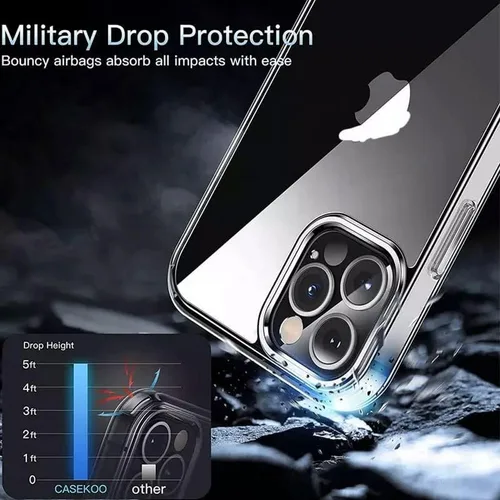 Miniatura 5 de Funda para Doogee V20 Pro + protector de pantalla de vidrio templado - Silicona transparente suave flexible parachoques a prueba de golpes TPU