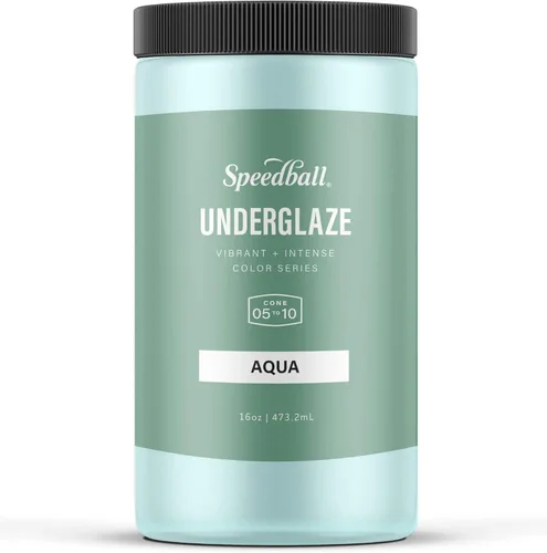 Miniatura 11 de Speedball 001059 Underglaze, turquesa, 16OZ