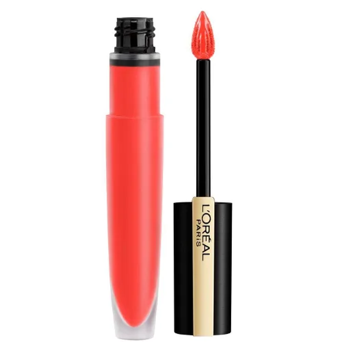 L'Oreal Paris Makeup Rouge Signature - Tinte labial mate, I Radiate, 0.23 onzas Yo irradio