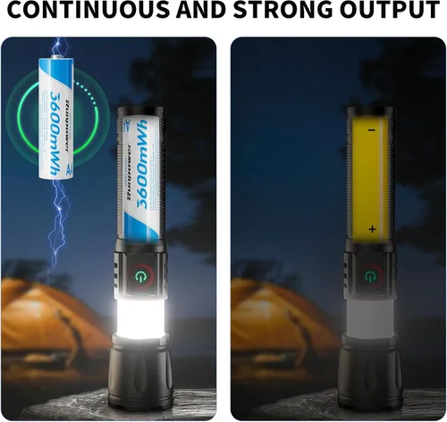 Miniatura 6 de Batería recargable AA, batería de litio de 1.5V 3600mAh, paquete de 2