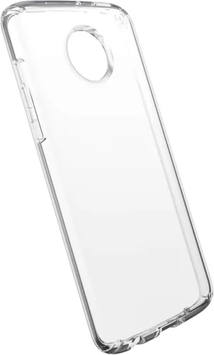 Speck Productos Presidio Stay Clear - Funda para Motorola Moto Z4 - Transparente TRANSPARENTE/TRANSPARENTE