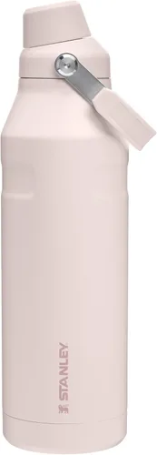 Miniatura 21 de Stanley IceFlow - Botella de agua de flujo rápido, tapa de boquilla en ángulo, ligera y a prueba de fugas para viajes y deportes, acero inoxidable