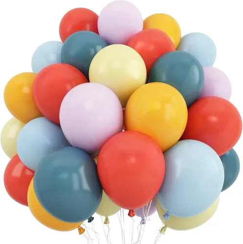 Miniatura 27 de Globos de fútbol, globos de látex blanco y negro de 12 pulgadas con balón de fútbol de 22 pulgadas, globo de aluminio 4D para niños, decoración
