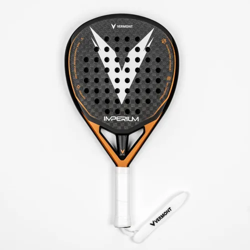 Miniatura 3 de VERMONT Imperium - Raqueta de pádel profesional de carbono completo con textura Spin Max 3D Face - Ligera - Núcleo EVA 22°