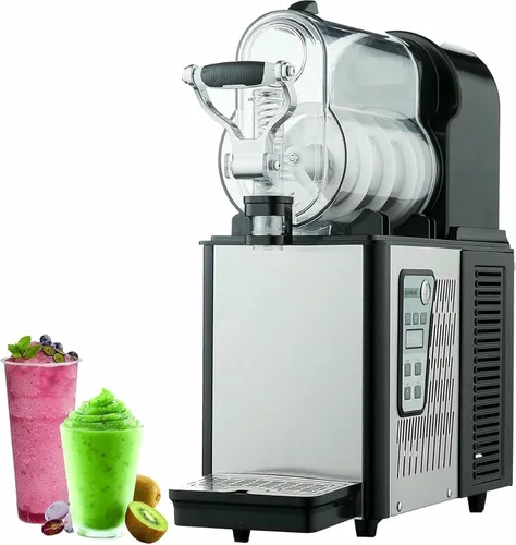 Máquina comercial para granizados, 300 W, fabricante de bebidas congeladas Margarita de acero inoxidable, dispensador eléctrico de bebidas de 3 l,