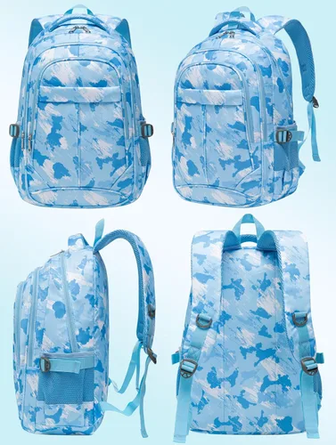 Miniatura 47 de BLUEFAIRY - Mochilas para niños y niñas, escuela primaria, jardín de niños
