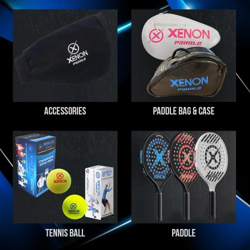 Miniatura 7 de X Platform Tennis Balls by Xenon, Bright Yellow for High Visibility, Superb Durability, APTA Approved, 2 Balls per Sleeve
