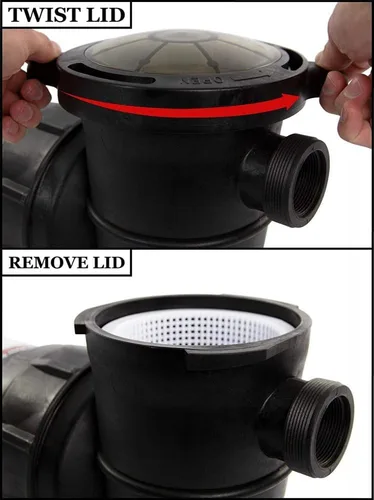 Miniatura 8 de Rx Clear Radiant - Sistema de filtro de arena de piscina de 16 pulgadas para piscinas sobre el suelo, incluye bomba de 3/4 HP, válvula multipuerto