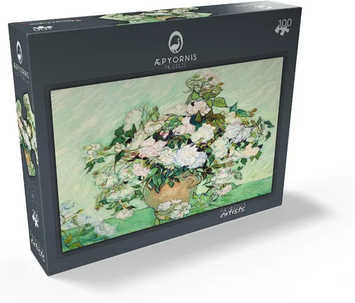 Miniatura 2 de MyPuzzle Roses 1890 por Vincent Van Gogh - Rompecabezas prémium de 100 piezas para adultos