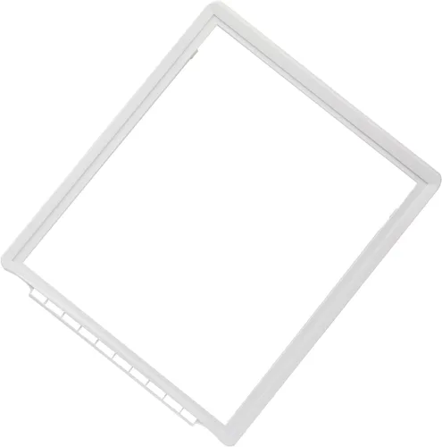 241973101 - Cubierta de bandeja para verduras compatible con frigidaire frigidaire frigidaire, marco de estante sin refrigerador de vidrio, cubierta