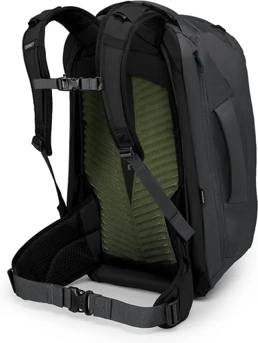 Miniatura 7 de Mochila de viaje Osprey Farpoint 40L para hombre, gris visión de túnel Tunnel Vision Gris