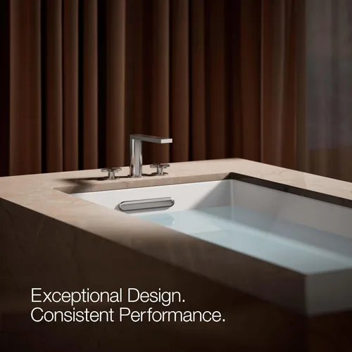 Miniatura 10 de Kohler 73081-3-TT Composed® Grifo de baño con asas cruzadas, titanio vibrante